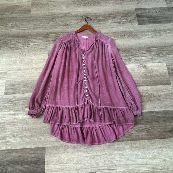 Anthropologie On the Road peasant tunic top medium - Picture 3 of 9